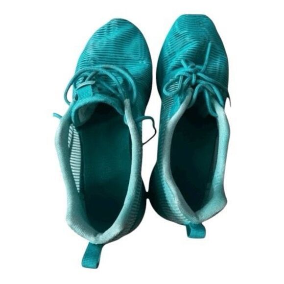 Nike Roshe One Flight Weight GS HYPER TURQ/CLEAR JADE Shoes Size 7Y Unisex Youth - Picture 9 of 13